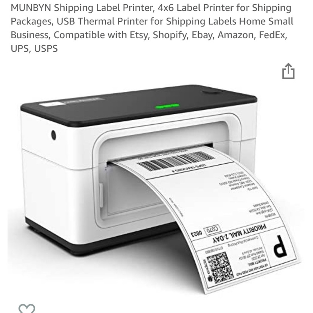 Shipping Label Printer 4x6